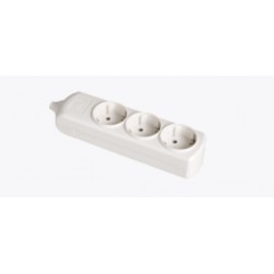 BASE BIPOLAR DE 3 TOMAS CON T/T LATERAL