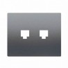 TAPA PARA ADAPTADOR DOBLE (RJ11-RJ45)