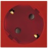 BASE SCHUKO C/PROTECCION-2 MOD ROJO 45132 SVM