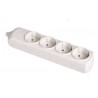 BASE BIPOLAR DE 4 TOMAS CON T/T LATERAL