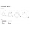LED PANEL MICRO REDONDO 8W 3000K