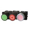 PULSADOR PLÁSTICO CON RETORNO RASANTE