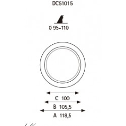 ARO ALUM PARA REF. 51015 5 NO DRIVER