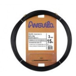 PASACABLES INTERC. NYLON 3MM NEGRO 15M