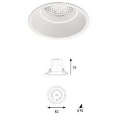 DOWNLIGHT LED COB 10W 4000K - BLANCO HV