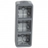 PLEXO COMP SUP 3 ELE VERT GRIS