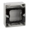 BASE CAJA ESTANCA GRIS 1 ELEMENTO S.44 AQUA