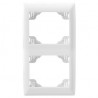 MARCO DOBLE VERTICAL BLANCO