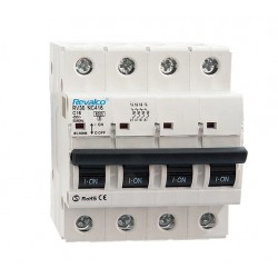 MAGNETOTÉRMICO 4P 10A C 6KA