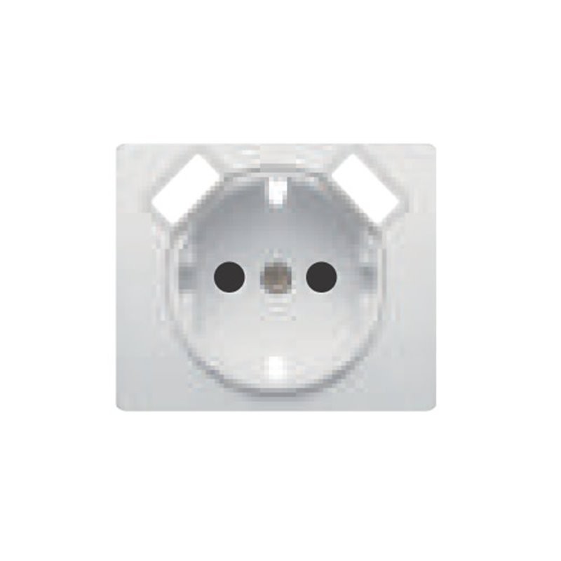 TAPA BASE ENCHUFE SEGURIDAD 2 USB BLANCO