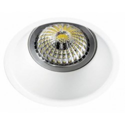 EMP. FIJO REDONDO AMBIENTE  BLANCO HV