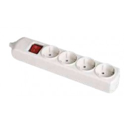 BASE BIPOLAR DE 4 TOMAS CON T/T LATERAL