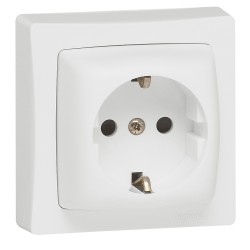 BASE DE CORRIENTE OTEO 2P+T con zocalo