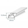 CANAL 20x12,5 C/CINTA AUTOADHESIV BLANCA