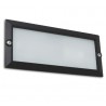EMPOTRABLE PARED XALOC IP44 40W E27 NEGR