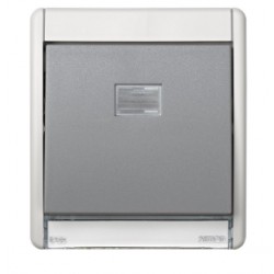 MARCO CON TECLA SIMPLE GRIS...