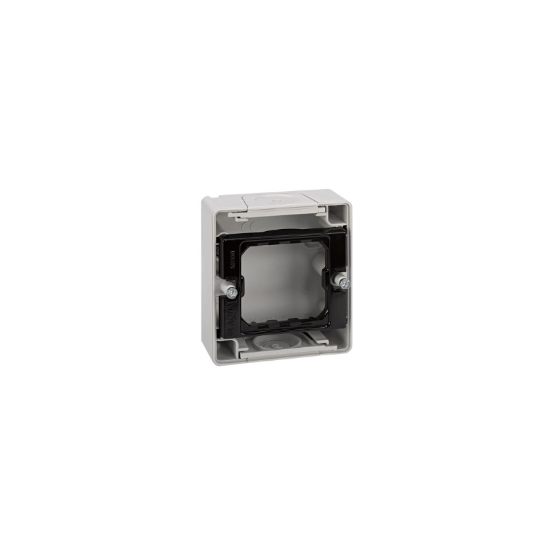 BASE CAJA ESTANCA GRIS 1 ELEMENTO S.44 AQUA