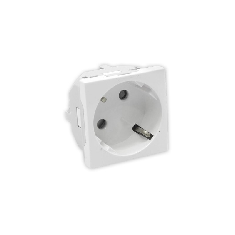 BASE SCHUKO C/PROTECCION-2 MOD BLANCO 45132 SBR