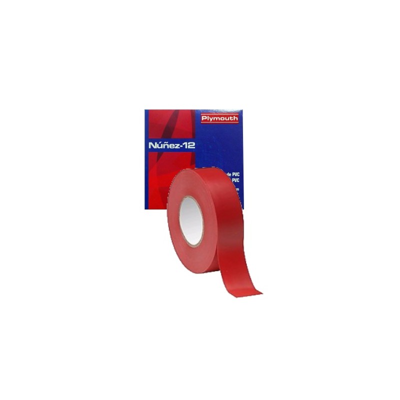 CINTA AISLANTE 20X19MM ROJA