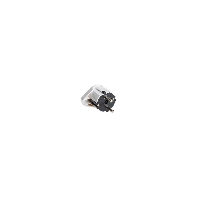 CLAVIJA BIPOLAR 10A 250V~.ESPIGAS DE Ø 4