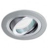 EMPOTRABLE BASC. REDONDO ORIENTABLE ALUMINIO NATURAL