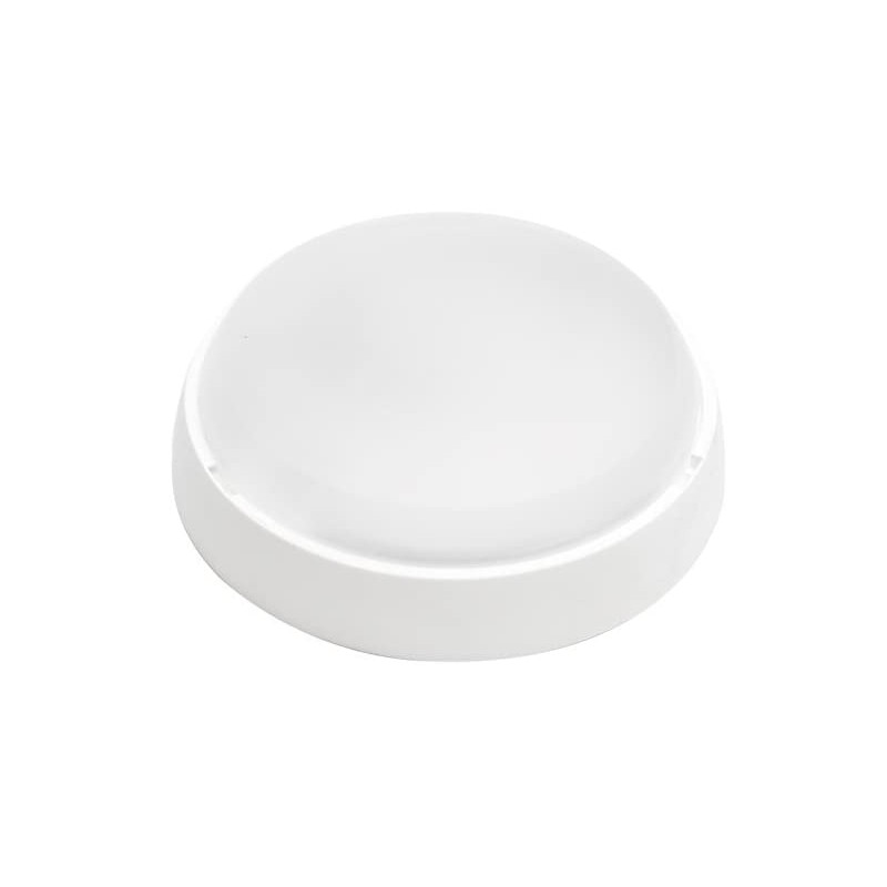 APLIQUE REDONDO ESTANCO E-27 IP44 BLANCO