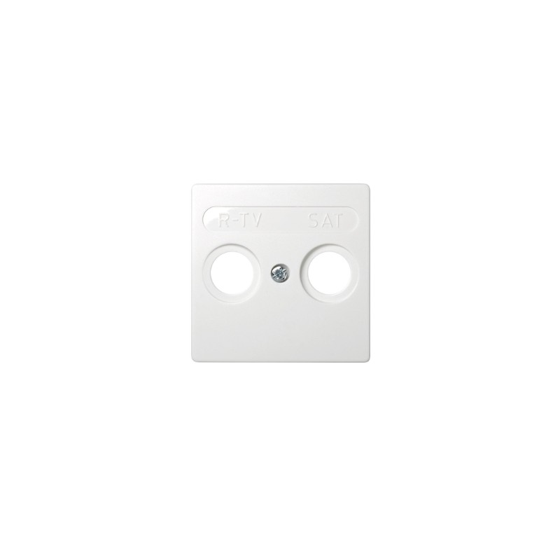 TAPA R-TV-SAT (BLANCO)