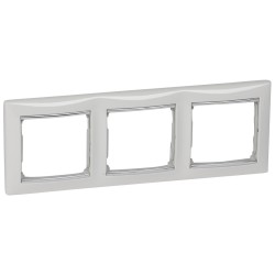 PLACA 3ELE HOR BLANCO/PLATA...