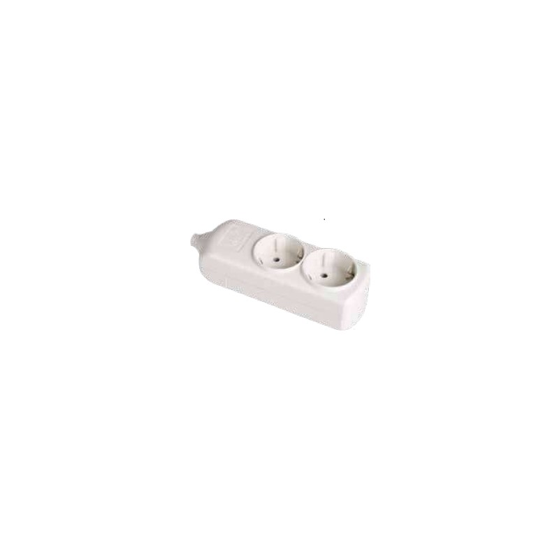 BASE BIPOLAR DE 2 TOMAS CON T/T LATERAL