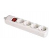 BASE BIPOLAR DE 4 TOMAS CON T/T LATERAL