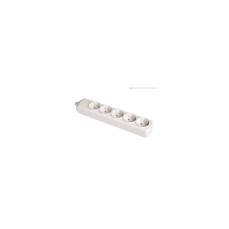 BASE BIPOLAR DE 5 TOMAS CON T/T LATERAL