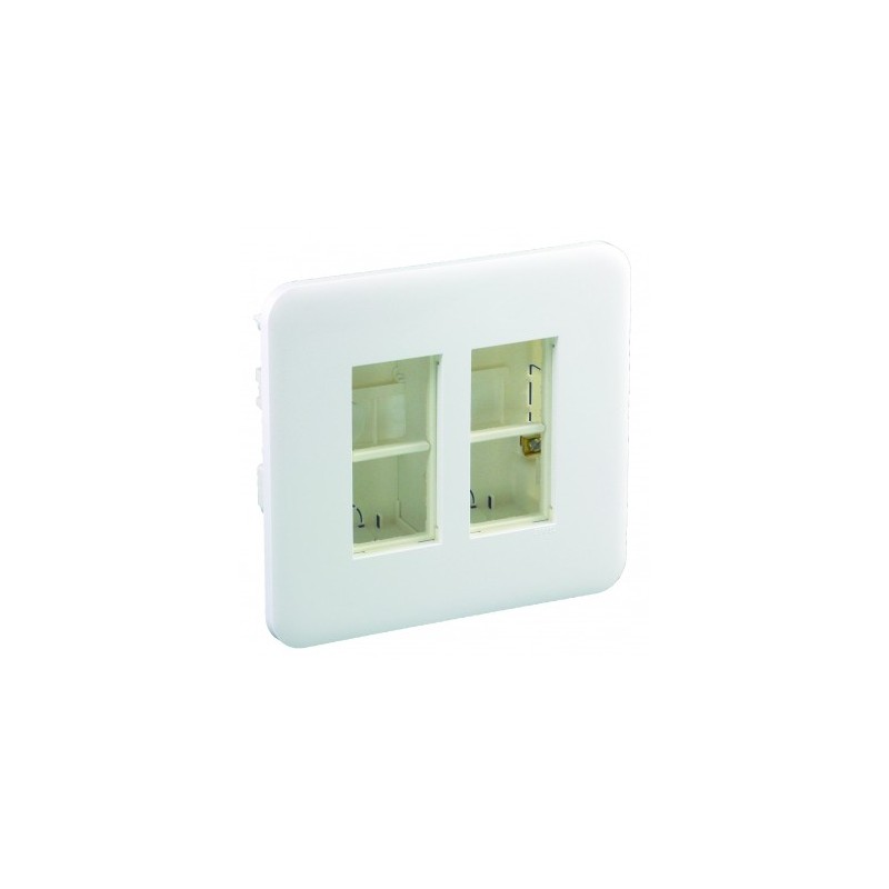 PUESTO TRABAJO EMPOTRAR 2F X 4 MOD. BL
