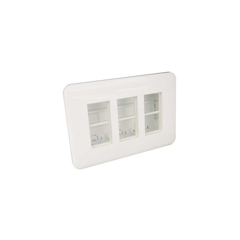 PUESTO TRABAJO EMPOTRAR 3F X 4 MOD. BL