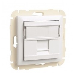 TAPA C/SOPORTE P/1 CONECTOR...
