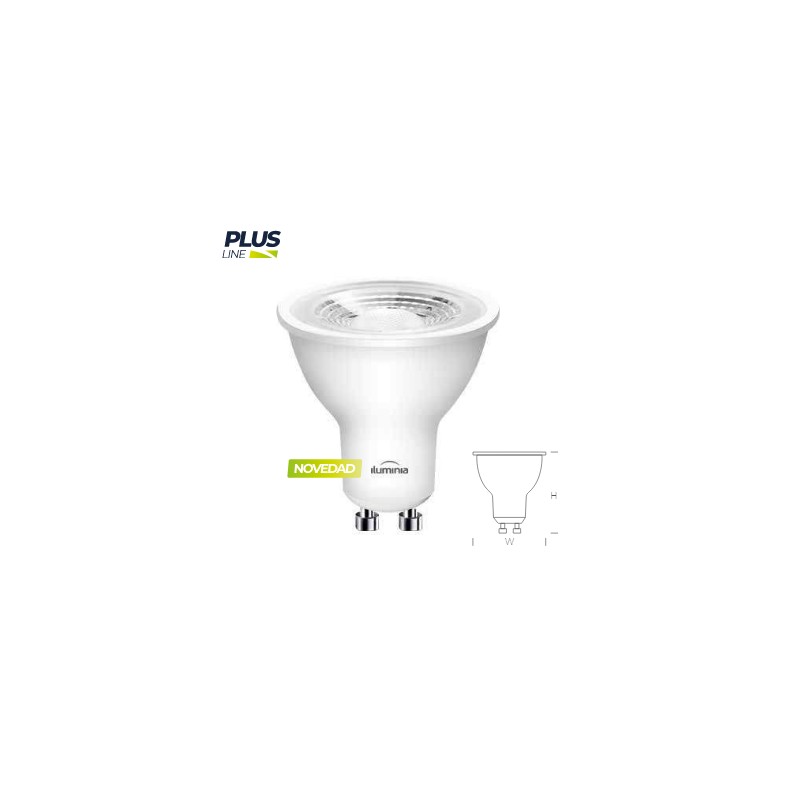 DICROICA GU10 7W 4000K 745LM