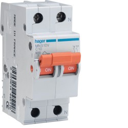 INT. AUT. 1+N 10A C 6KA MN