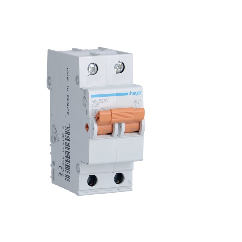 INT. AUT. 1+N 25A C 6KA MN