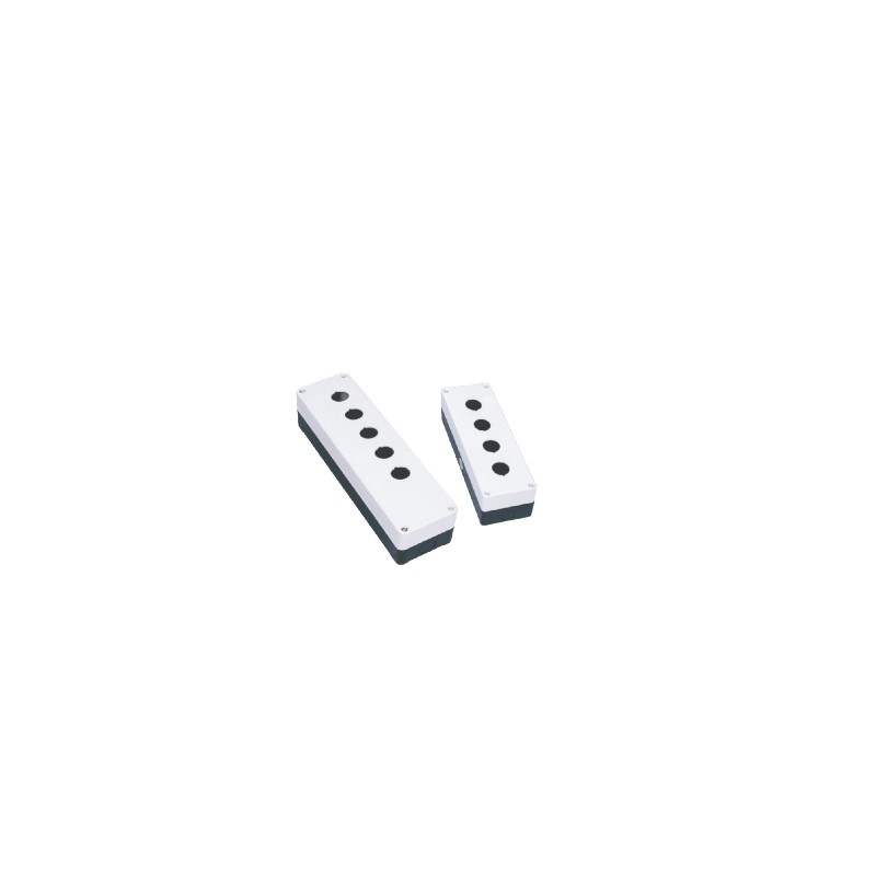 CAJA DE PULSADORES. IP65. GRIS. 3 ELEMEN