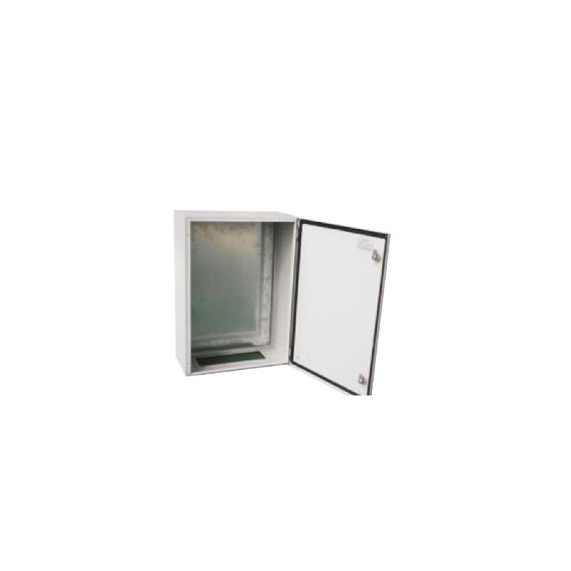 ENVOLVENTE ESTANCA IP65.METALICA.300X250X150MM.RAL 7035.INCLUYE PLACA DE MONTAJE