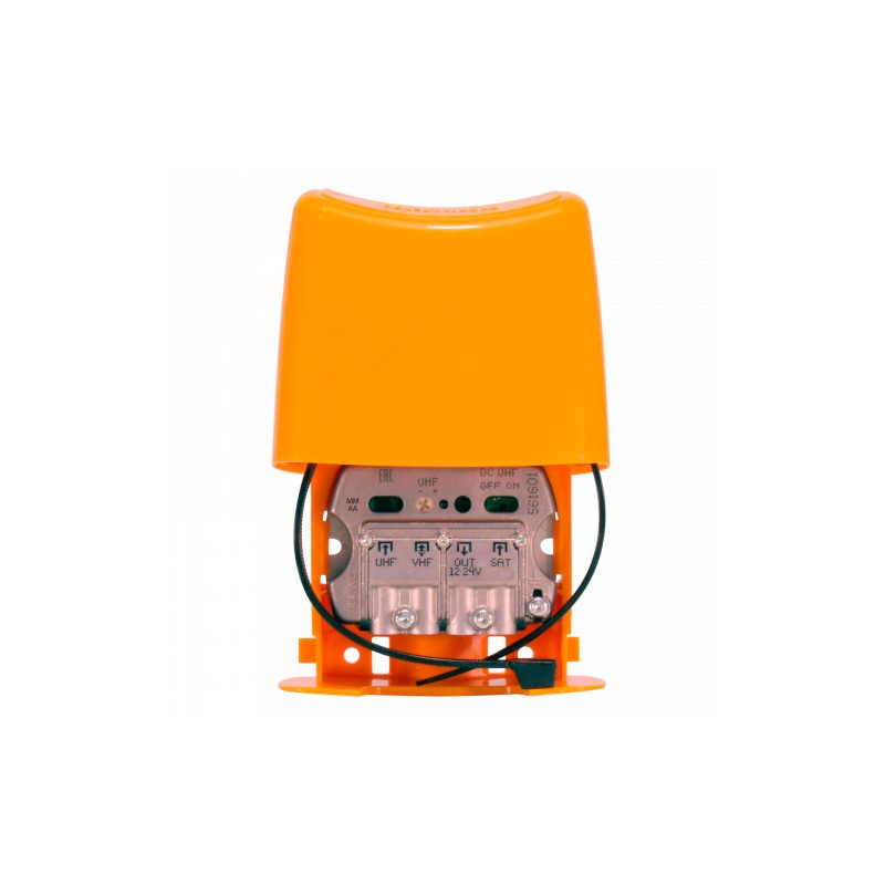 AMPLIFICADOR MASTIL 12..24V 3E/1S U-VMIX-FIMIX USOS