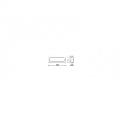 EMPOTRABLE PARED XALOC IP44 40W E27 INOX
