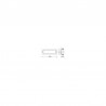EMPOTRABLE PARED XALOC IP44 40W E27 INOX