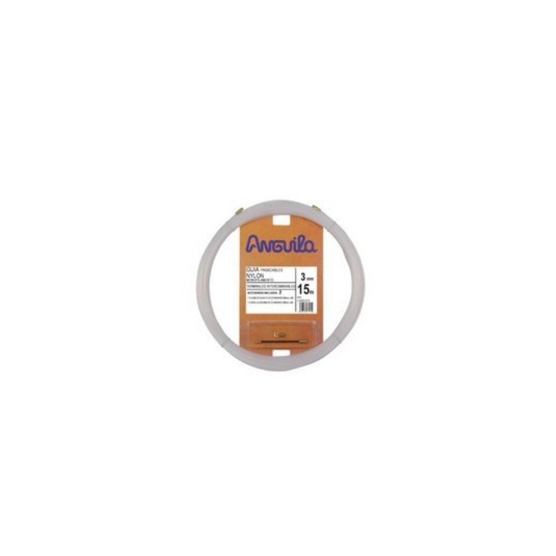 PASACABLES INTERC. NYLON 3MM NATURAL 15M