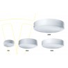 VIENA DOWNLIGHT 18W 4K SUPERFICIE