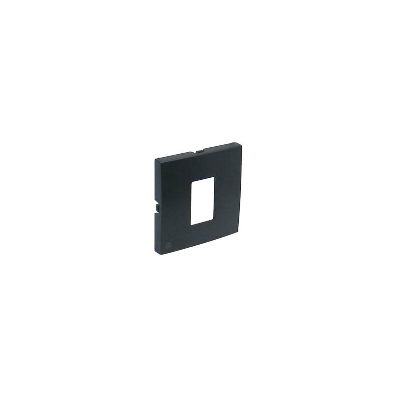 TAPA P/TOMA INFORMATICA RJ45 NEGRO