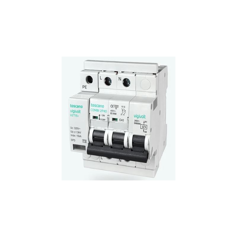 PROT.SOBRE.PERM. Y TRNAS.IGA 2x40A 10KA