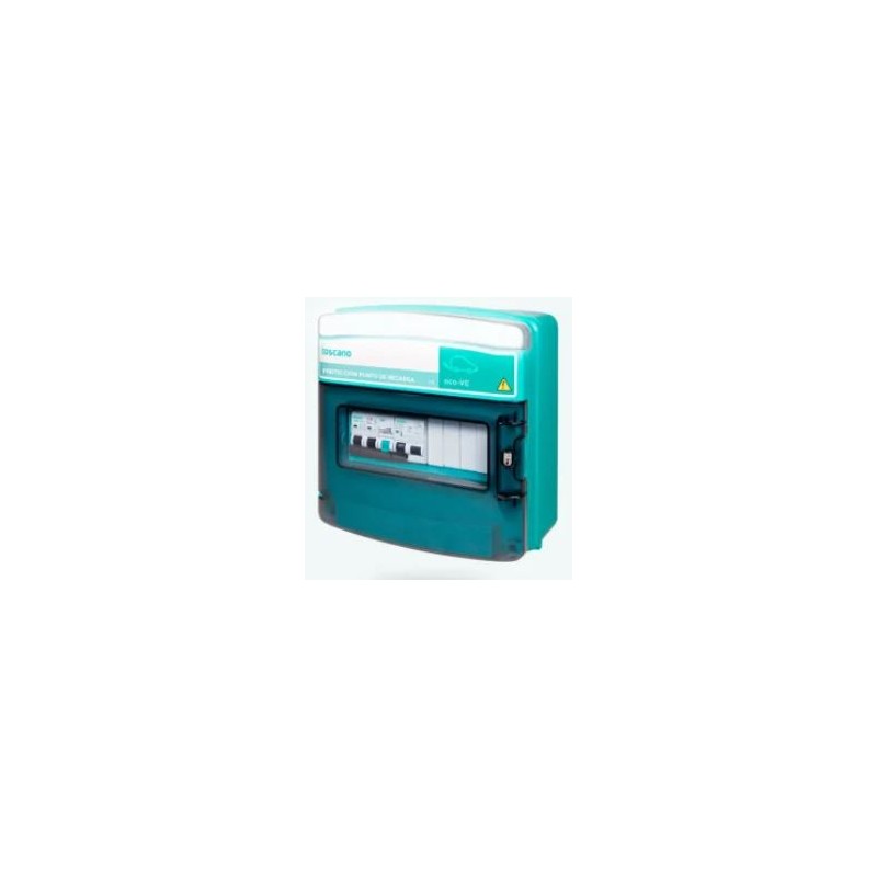 CUADRO DE MANDO ECO-VE-COMBI-2P40T15 2P 40A 230V AC CON PROTECCION SOBRETENSIONES TRANSITORIA 15KA Y