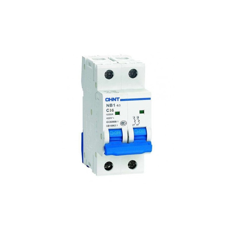 INTERRUPTOR AUT.2P 50A C 6KA