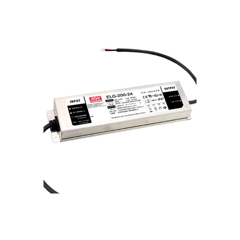 FUENTE IP67 200W 24V ELG