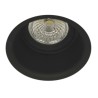 EMPOT.FIJO REDONDO AMBIENTE  NEGRO HV